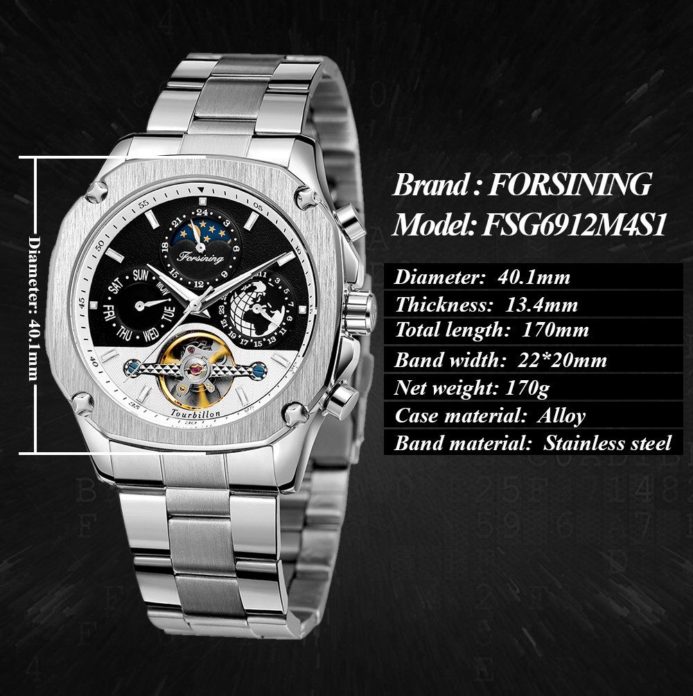 Orologi: Luxus Mechanische Classic Herren Uhr – Nuovo e nell'imballaggio originale da Uerkheim venduto da Kaufoption 6