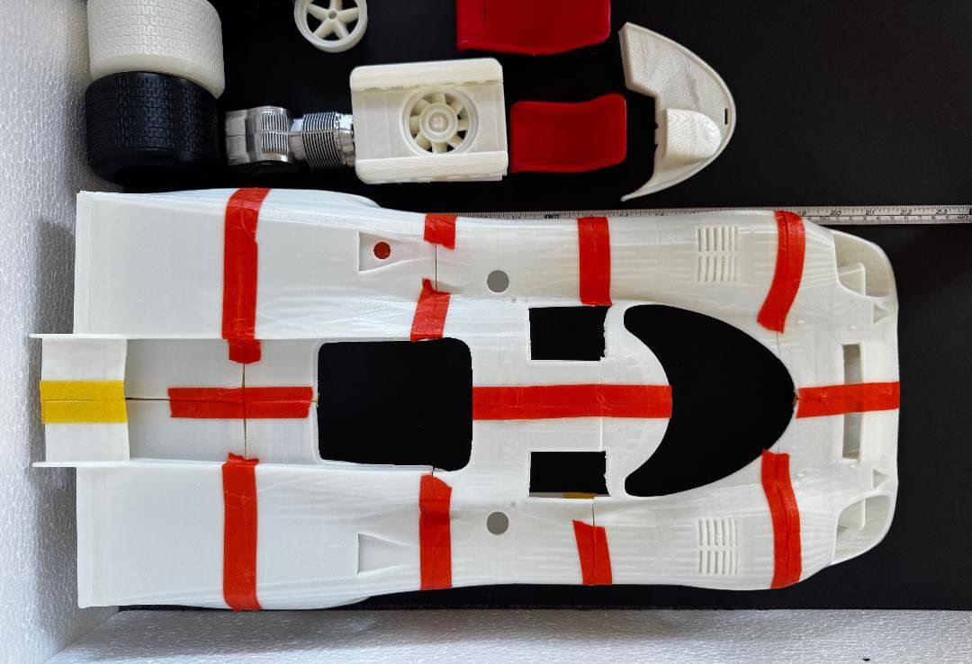 Porsche Modellini d'auto: 3D Printed Body PORSCHE 917 1:8 – Nuovo (secondo la descrizione) da Zürich venduto da Tapehead 5