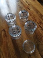 Einmachgläser Ankerglas Rillenglas 4x 1 Liter