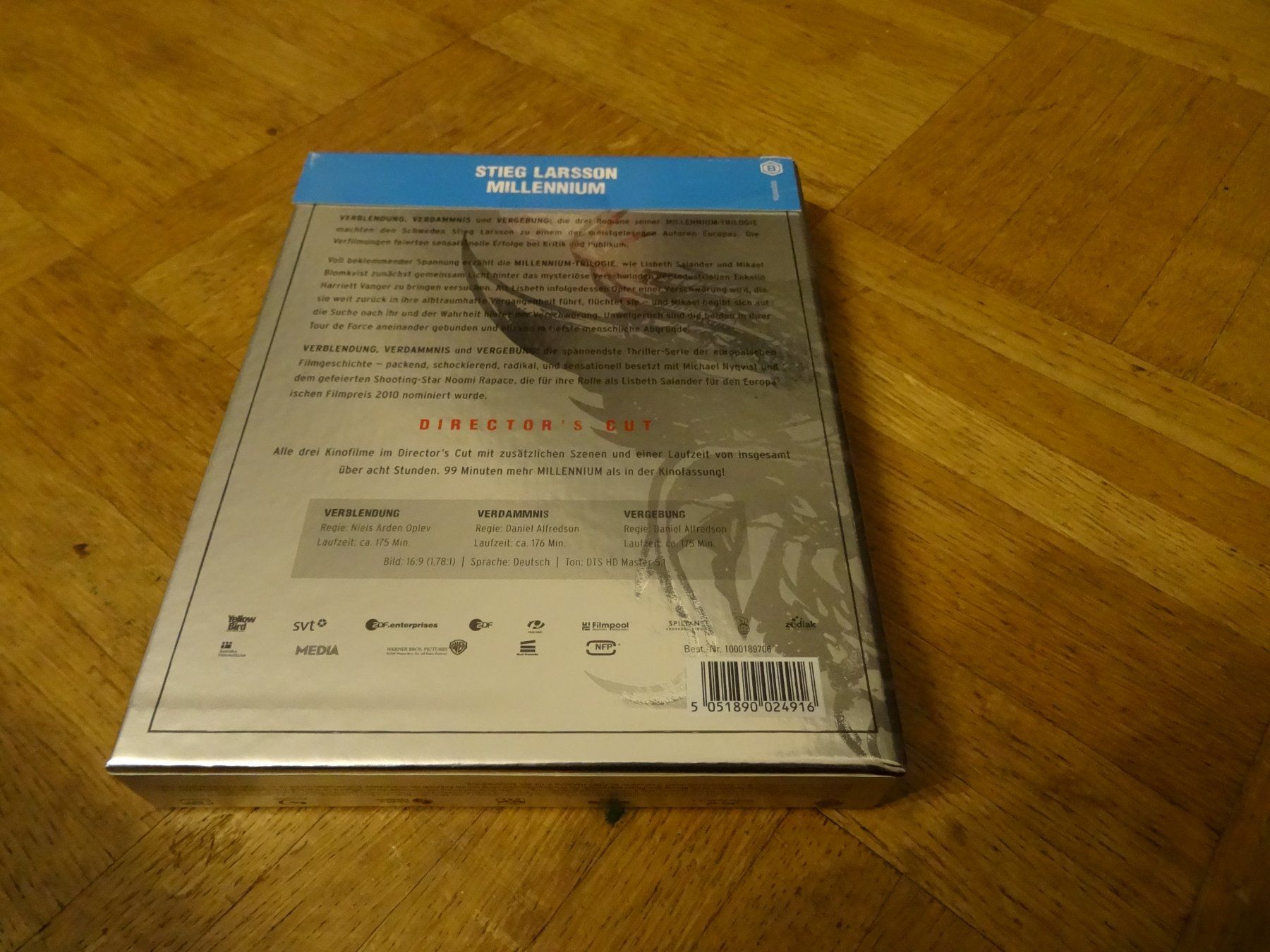 Alle DVDs: Stieg Larsson Millennium Trilogie Blu-ray – Gebraucht aus Olten von Disc-Verkauf 1