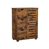 Badezimmerschrank Sideboard mit 3 Schubladen MIRANO