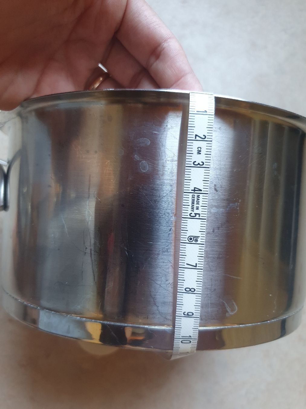 Töpfe: Stainless Steel Cooking Pot with Lid – Gebraucht aus Sirnach von eftix 4
