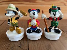 3 Mickey Mouse Figuren, Top Zustand!