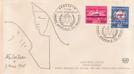 Nations unies  1960 année mondial du refugié