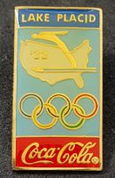 V391 Pin Coca Cola Olympic Games Olympiade - Lake Placid 32
