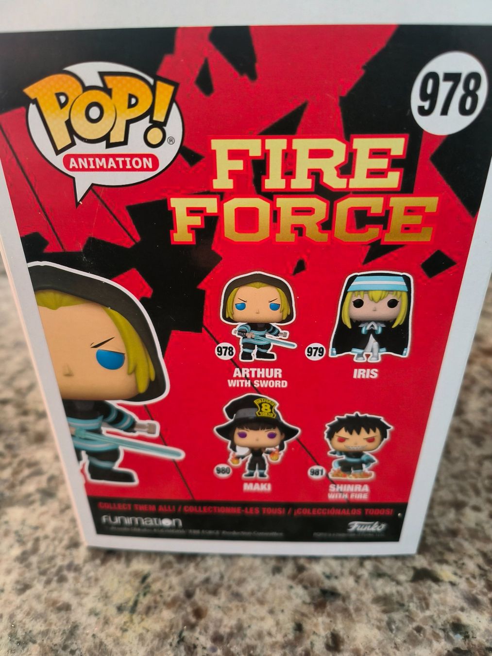 Funko Statuette: Fire Force Arthur Funko Pop 978 – Usato da Emmenbrücke venduto da Marco01334 2