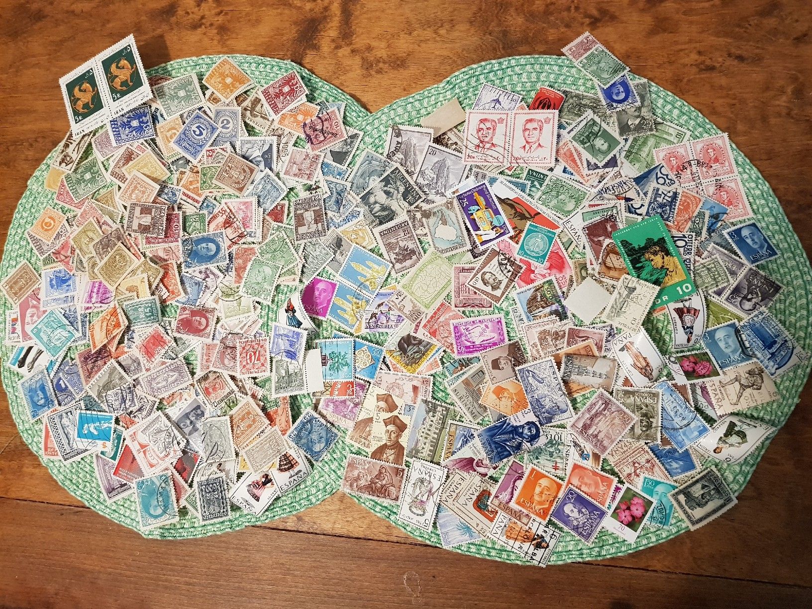 Alle Briefmarken: Briefmarkensammlung weltweit – Gebraucht aus Jona von Glareola