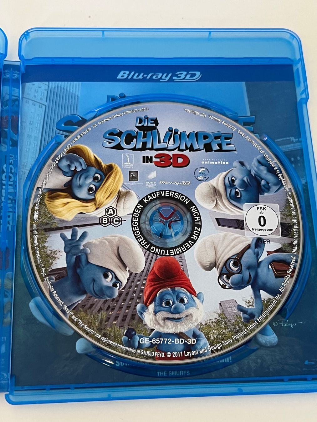 Tutti i DVDs: Die Schlümpfe in 3D – Nuovo (secondo la descrizione) da Altstätten SG venduto da sheamus 2