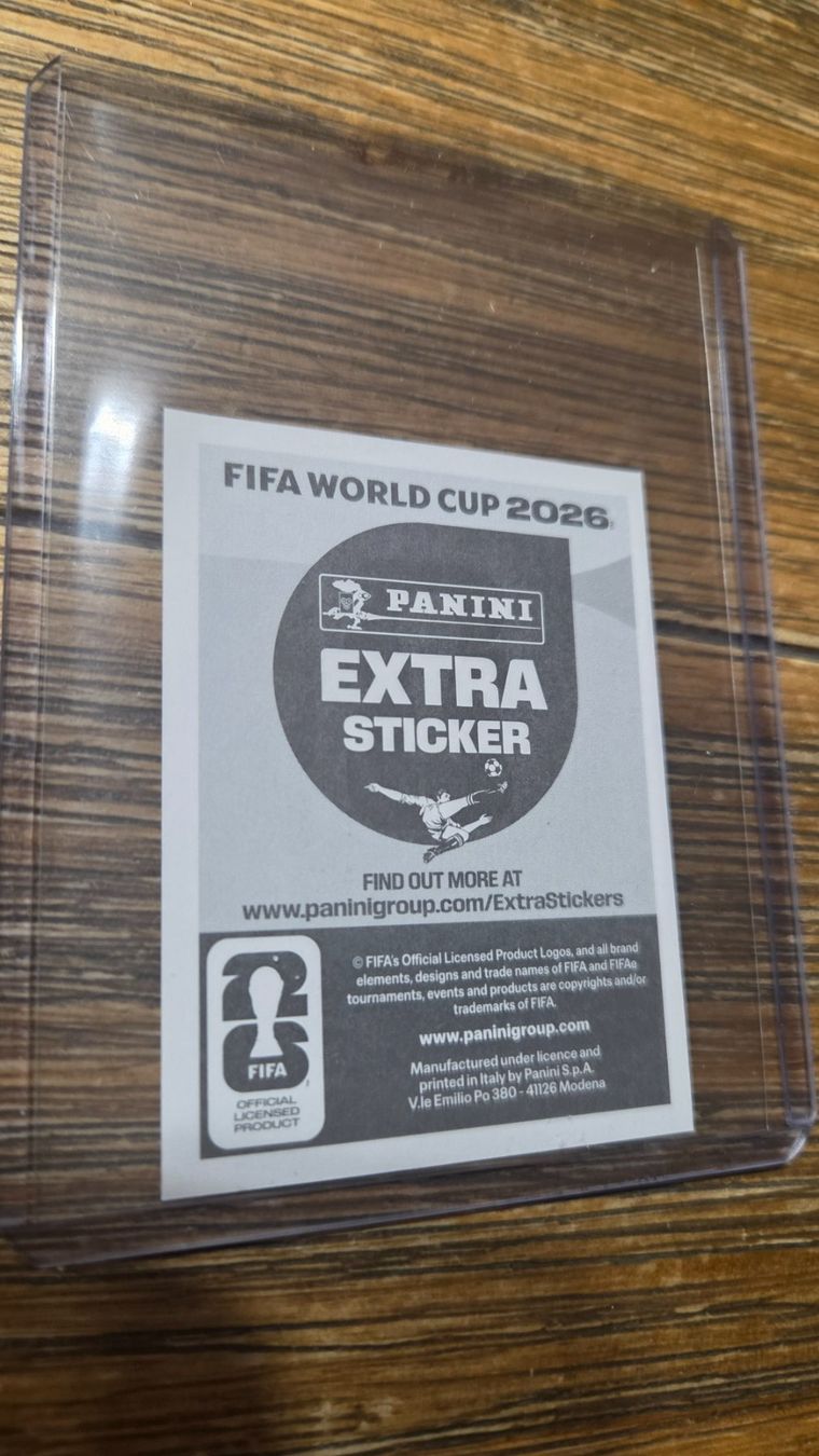 Panini Sammelbilder & Trading cards: Panini CAICEDO Extra Sticker Lila PERFEKT ab 1.- – Neu und originalverpackt aus Erlinsbach von realcollector 1