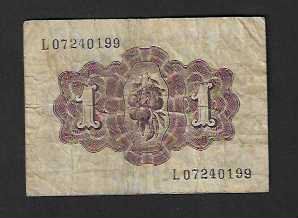 Billets de banque: Spanien   1  Pesata  1948  Gebraucht – D'occasion à Gordola par coinsandnotes 1
