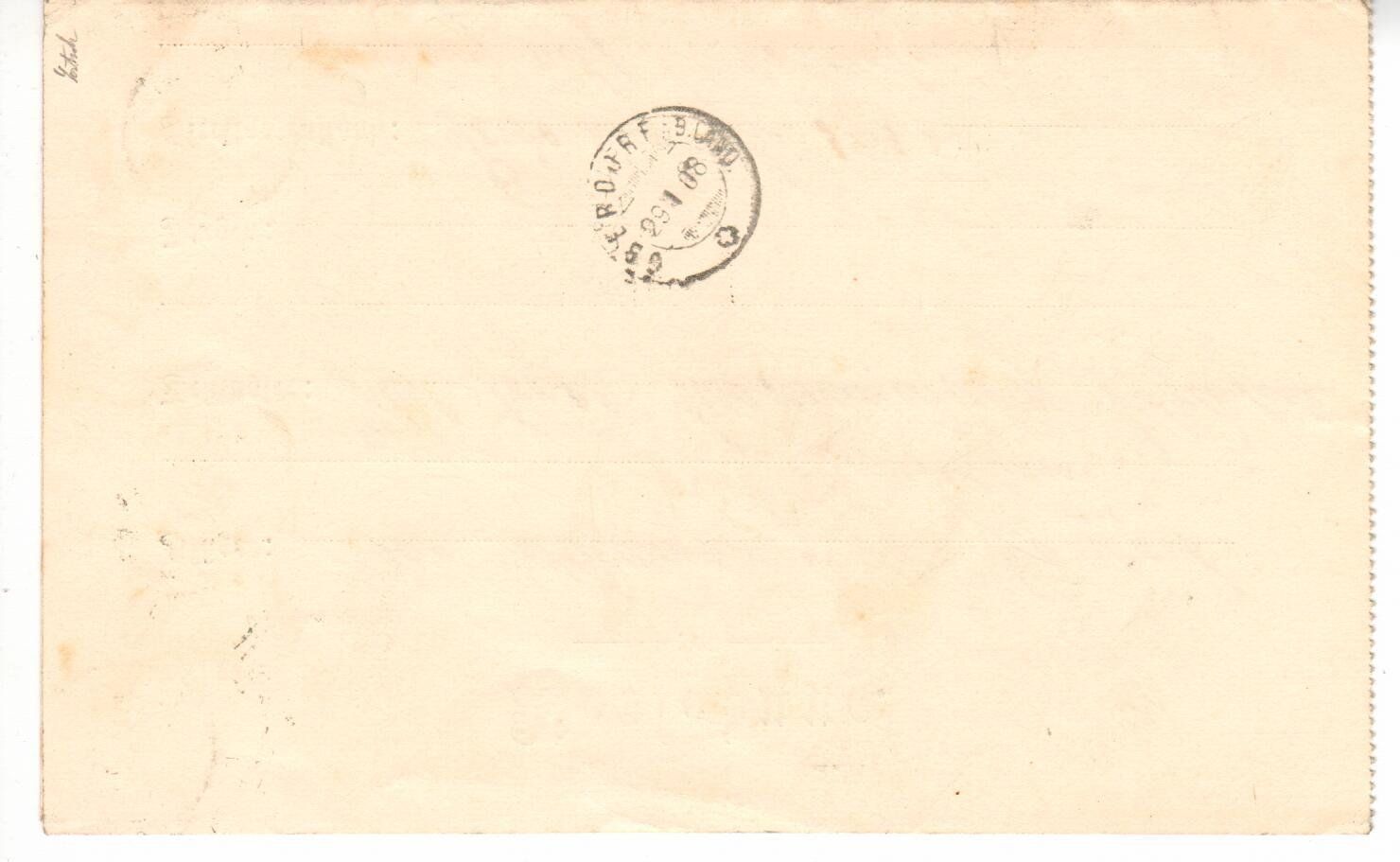 Alle Briefmarken: R-Brief Magden - Stempel OBERDORF B.LAND 1908 – Gebraucht aus Wolhusen von Curver9 1