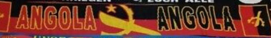 Écharpe Supporter Angola - Neuf - Drapeau, Maillot, Fanion, Accessoires Foot