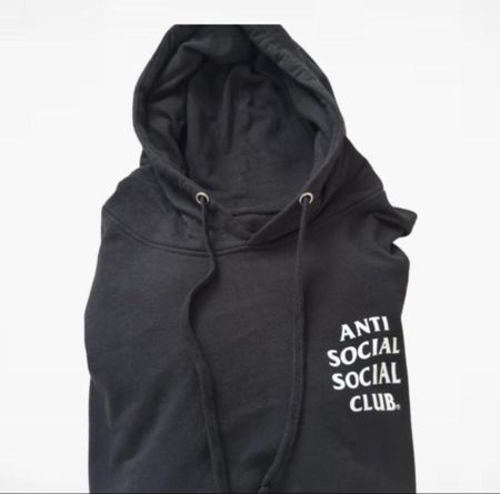 Anti social social club hoodie XL