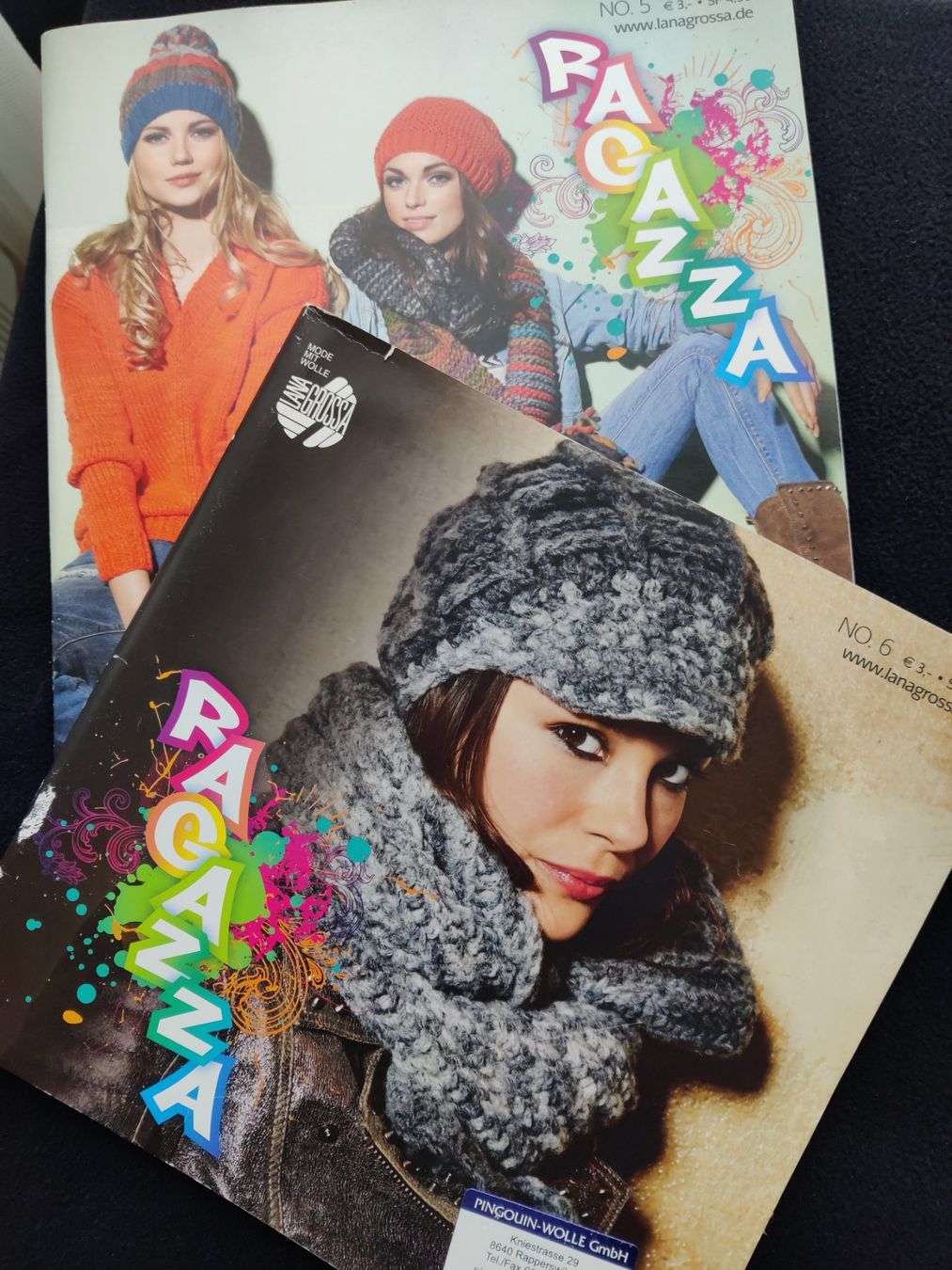 Libri: * 2 x  Ragazza / Nr. 5 & 6 - Wolle mit Lanagrossa – Usato da Muttenz venduto da Negnuja
