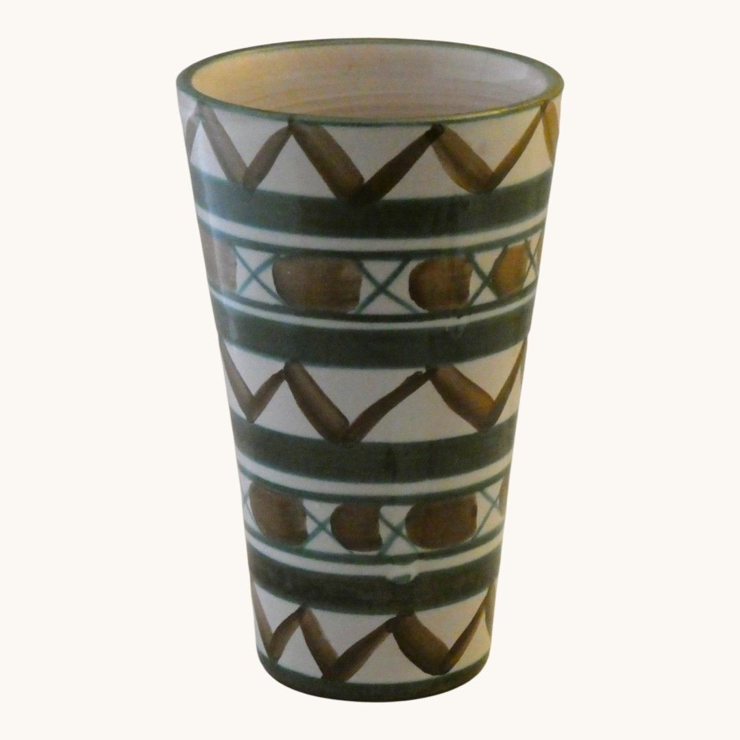 Vase & Récipients: Robert Picault, Vase cornet Vallauris vers 1960. – D'occasion à Fribourg par will69 1