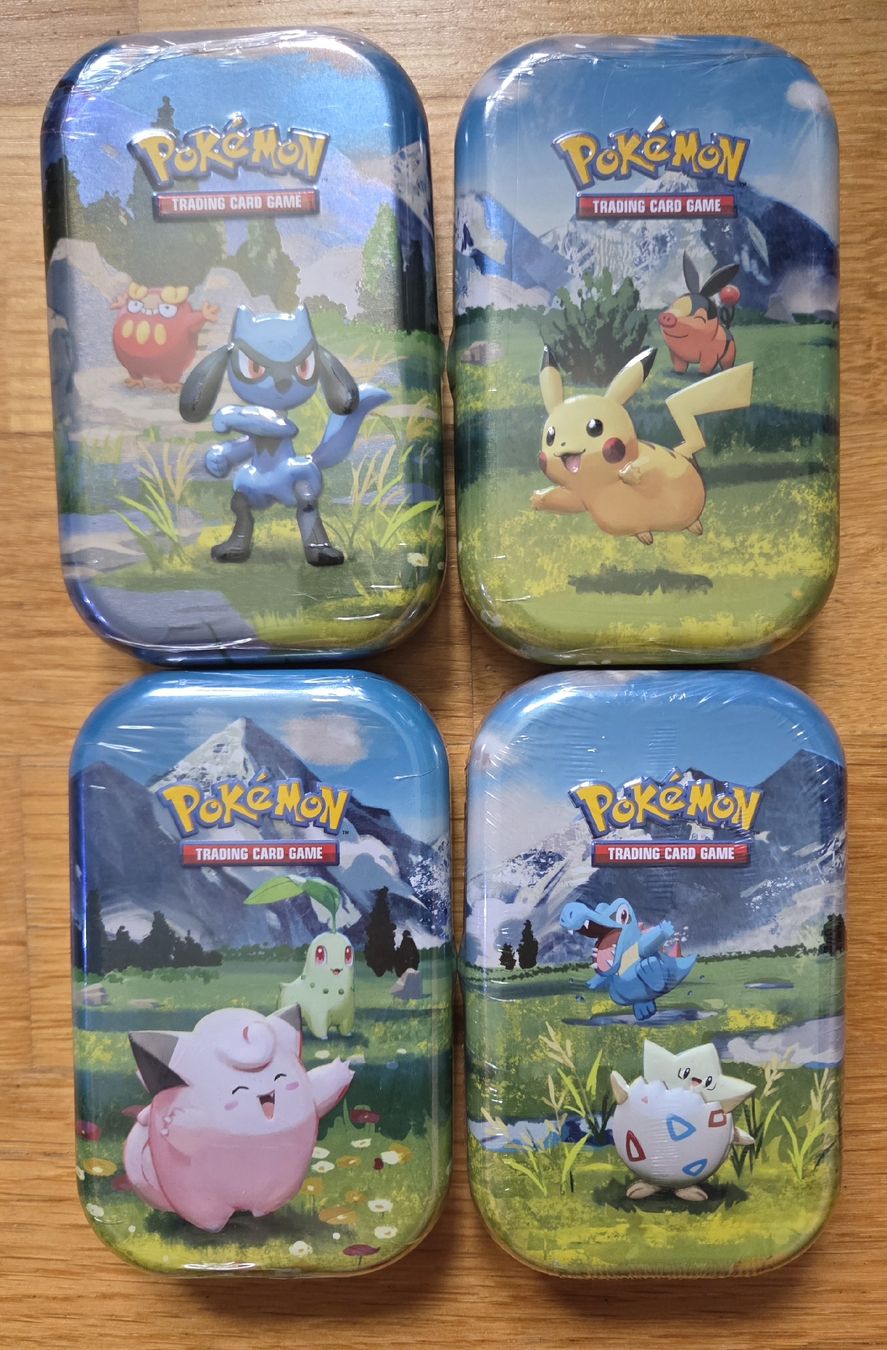 Pokémon Carte collezionabili: 4 Ascended Heroes Mini-Tins Englisch – Nuovo e nell'imballaggio originale da Wittenbach venduto da AS727