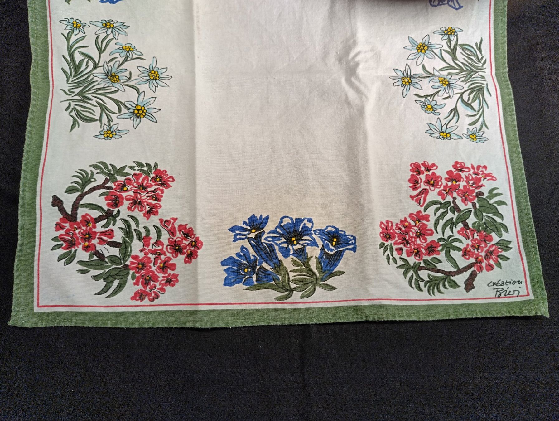 Linges de cuisine: Küchentuch ,Alpenblumen, Création Bieri – D'occasion à Bellach par JingleCherry 1