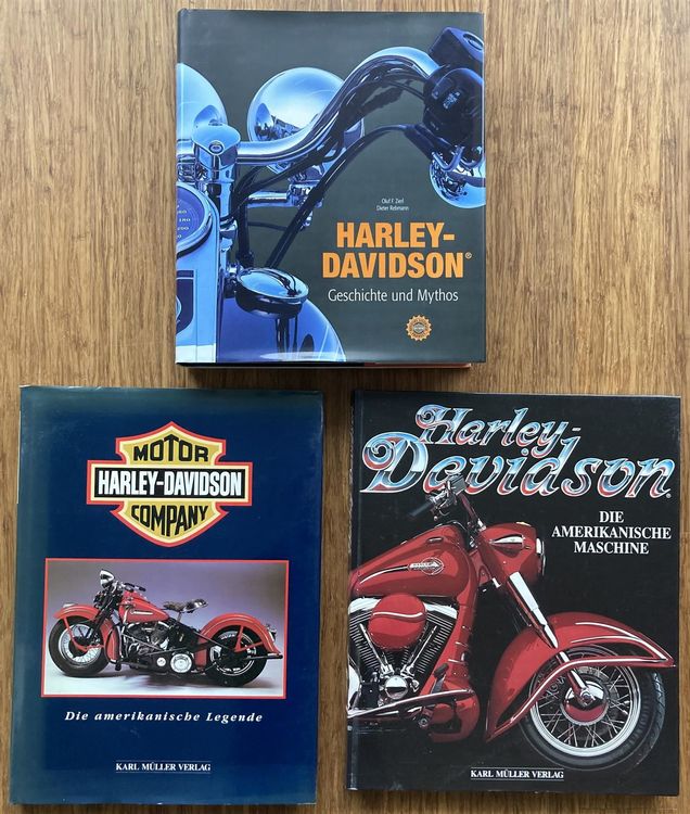 3x Bücher Harley-Davidson Geschichte | Kaufen auf Ricardo