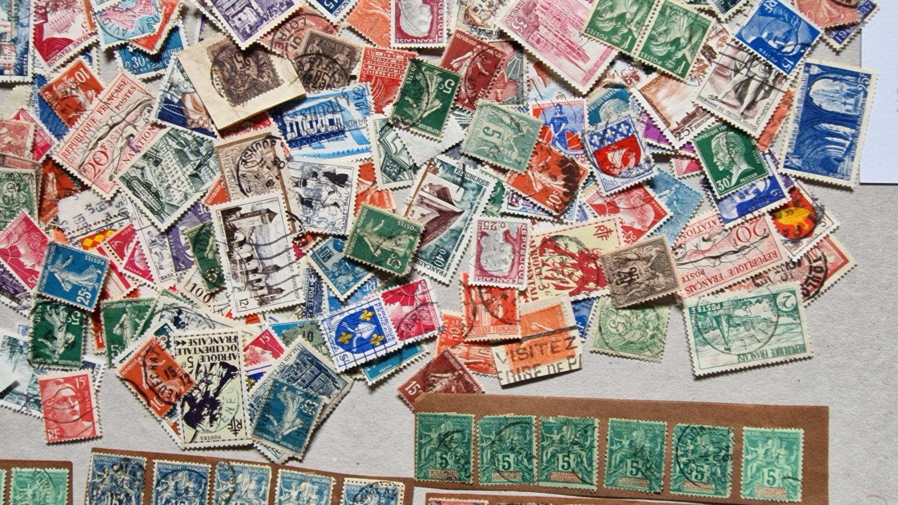 Tutti i francobolli: Riesige Sammlung Frankreich, alte Marken! – Usato da Winterthur venduto da labi012 1