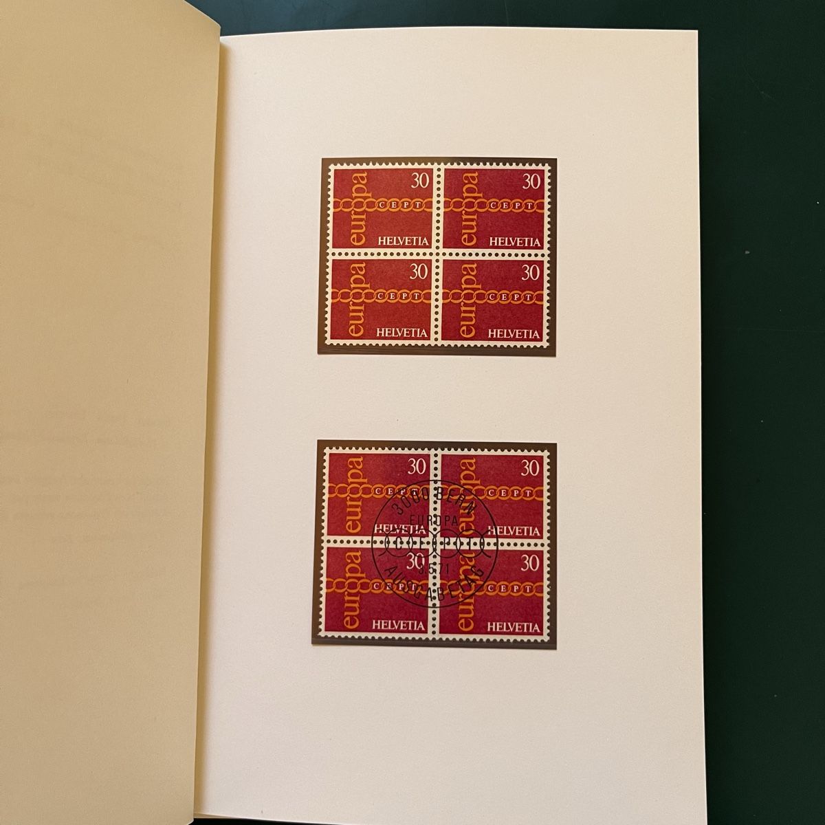 Tutti i francobolli: Sondermarken Schweiz 1971 – Nuovo (secondo la descrizione) da Laupen BE venduto da Seri54 6