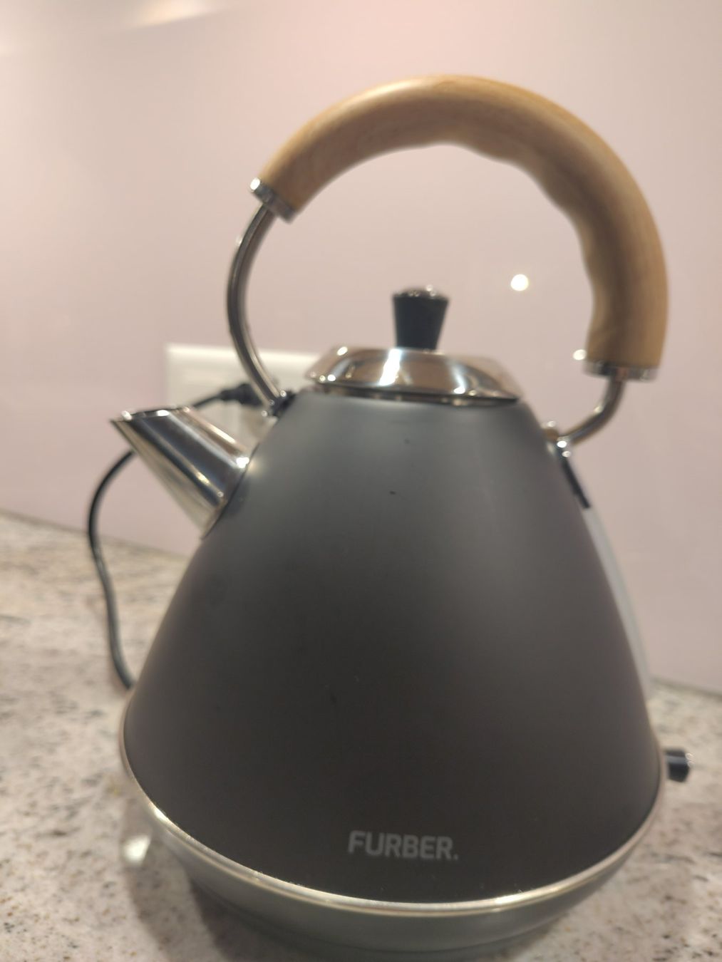 Bollitori: Wasserkocher Furber, 1.7 Liter schwarz – Nuovo (secondo la descrizione) da Oekingen venduto da Bern66 1