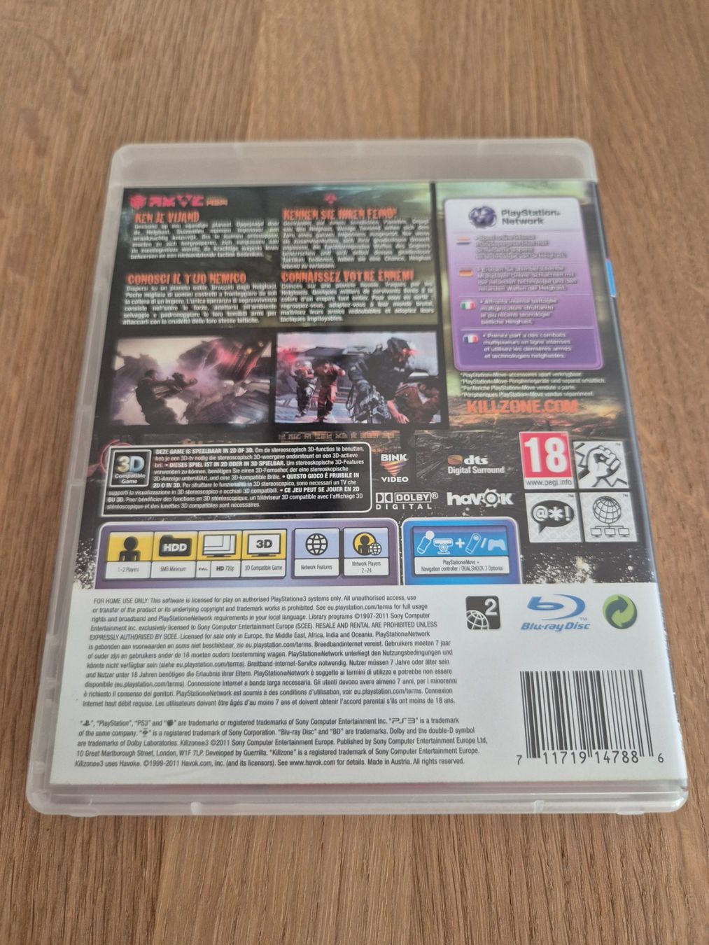 Sony Jeux: Killzone 3 (PS3) – D'occasion à Schneisingen par jordan60078 1