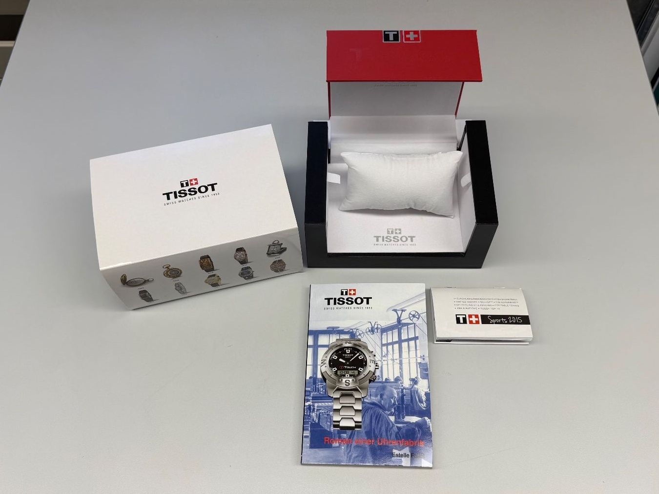 Tissot Orologi: TISSOT Uhrenbox – Usato da St. Gallen venduto da galluswatches