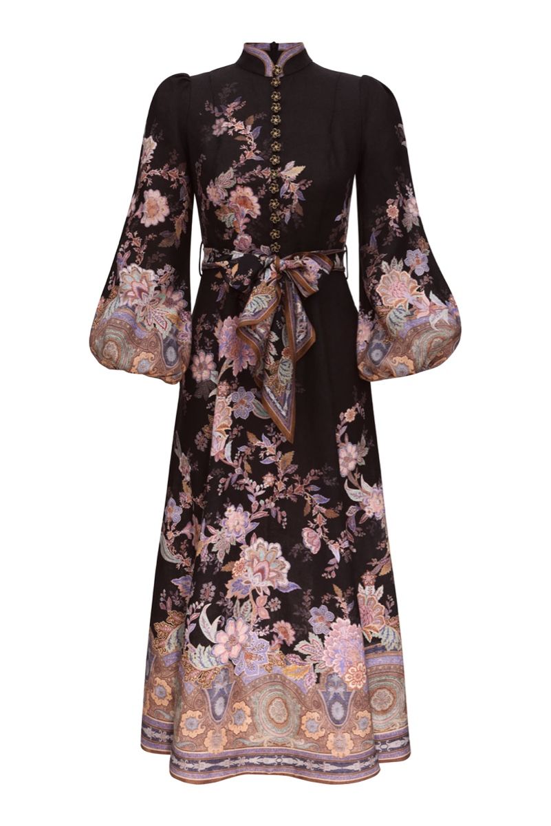 Vestiti: Elegant Linen Blend Midi Dress – Nuovo (secondo la descrizione) da St.Josefen venduto da lop_lh8d