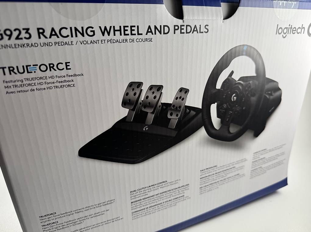 Sistema di controllo: Logitech G923 PC-Lenkrad mit Pedalen – Nuovo (secondo la descrizione) da Langenthal venduto da Schmittchen 1