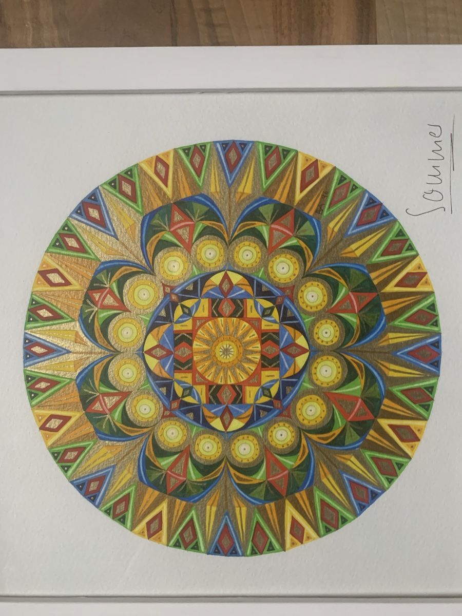 Dipinti: Mandala Gemälde – Nuovo (secondo la descrizione) da Eglisau venduto da bfr_2dz2 1