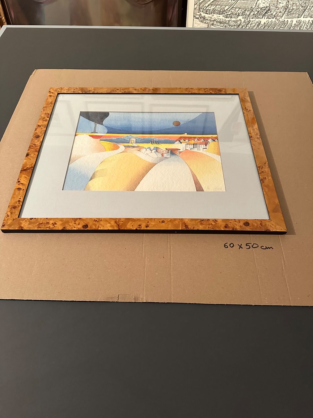 Dipinti: Wunderschöne Aquarell mit Signatur – Usato da Münchwilen TG venduto da Mercurius63