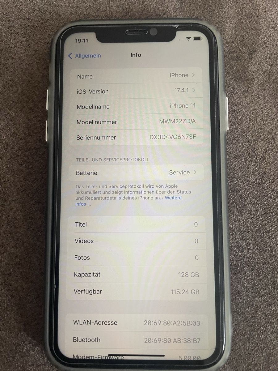 Apple Telefoni cellulari / Smartphones: iPhone 11weiss 128 GB inklusive Ladekabel – Usato da Eschenbach LU venduto da Agialbi11 5