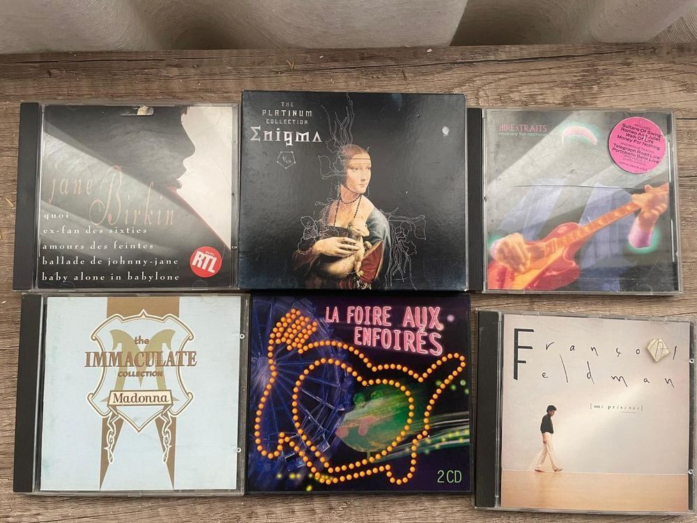 CDs: 60 CD musica Italiana, francese estera – Gebraucht aus stabio von moreno018 4