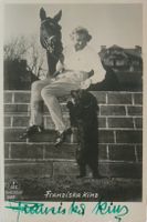 Franziska Kinz (1897-1980) Schauspielerin - Autogramm