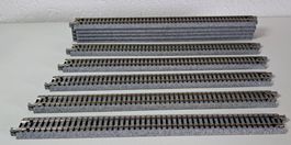 Kato 10 x Gleis gerade 248mm Kato 20-000 Spur N gebraucht