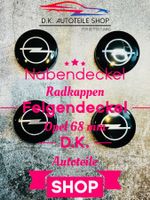 Opel 68 mm Nabendeckel Nabenkappen Radkappen Felgendeckel