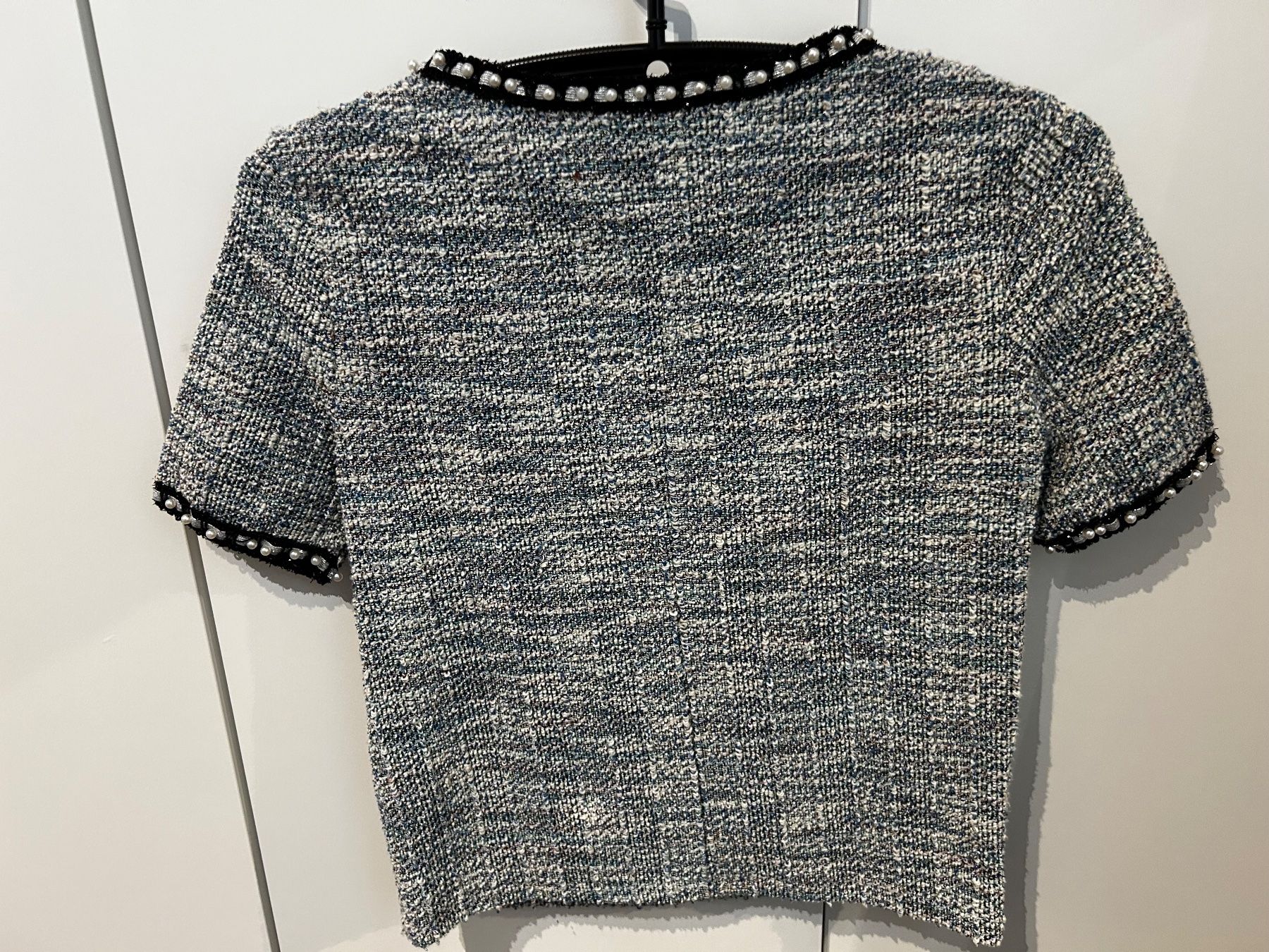 Zara Maglioni & Felpe: Alles 10.- Zara kurzpulli mit Perlen gr s – Usato da Scherz venduto da Mandarine8 3