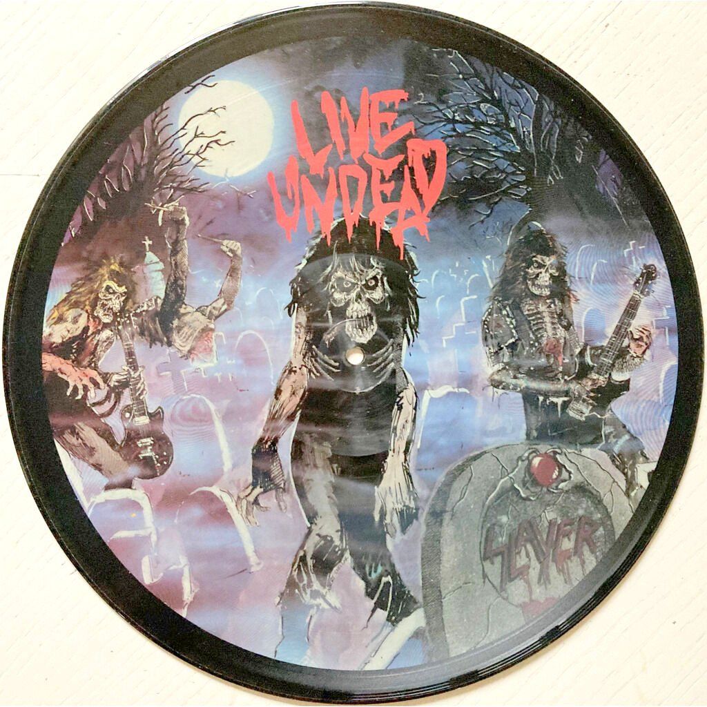 Vinyles: SLAYER - LIVE UNDEAD – D'occasion à Bottens par hotter-than-hell 2