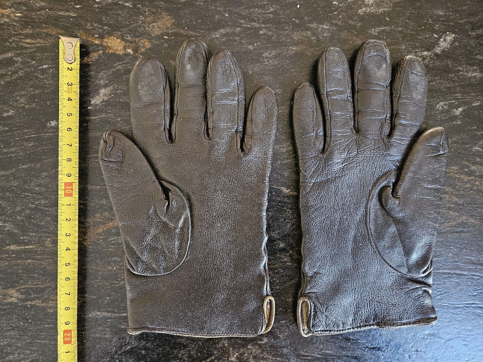 Guanti & manicotti: Lederhandschuhe, Braun, Vintage – Usato da Eschenbach SG venduto da MarThu