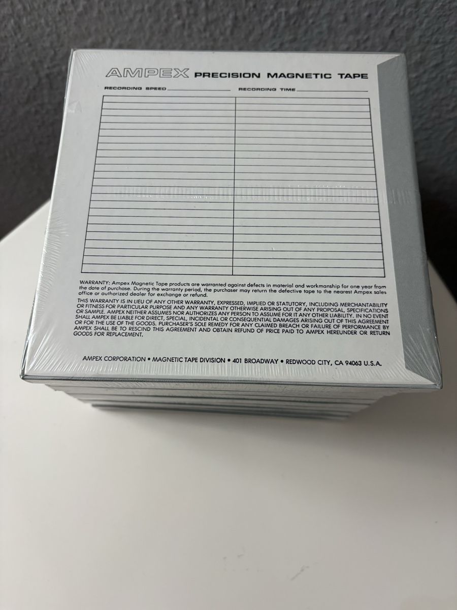 Amplificatori: Lot de 10 bandes Ampex 631 neuf – Usato da petit lancy venduto da FerreiraLuis 3