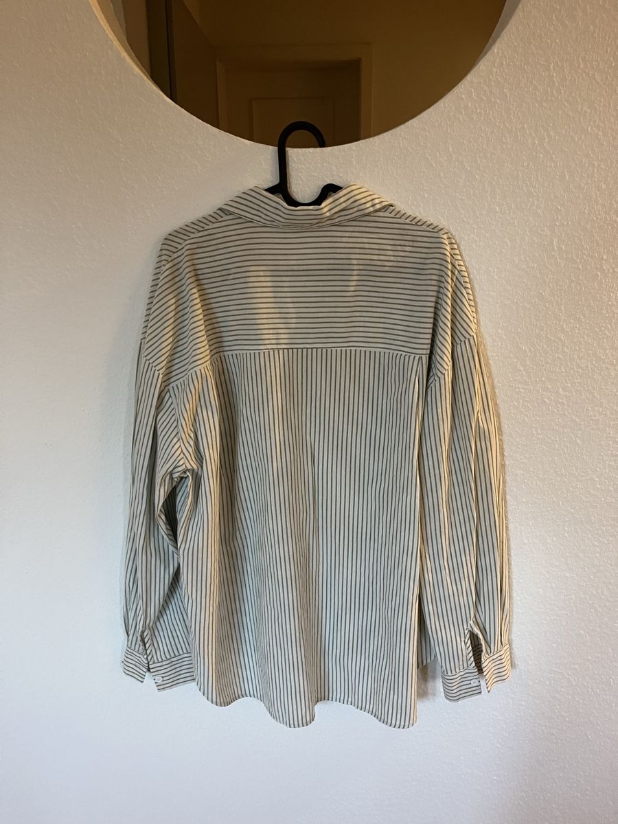 Hemden: gestreiftes oversize Hemd – Gebraucht aus Zürich von KimCollins 2