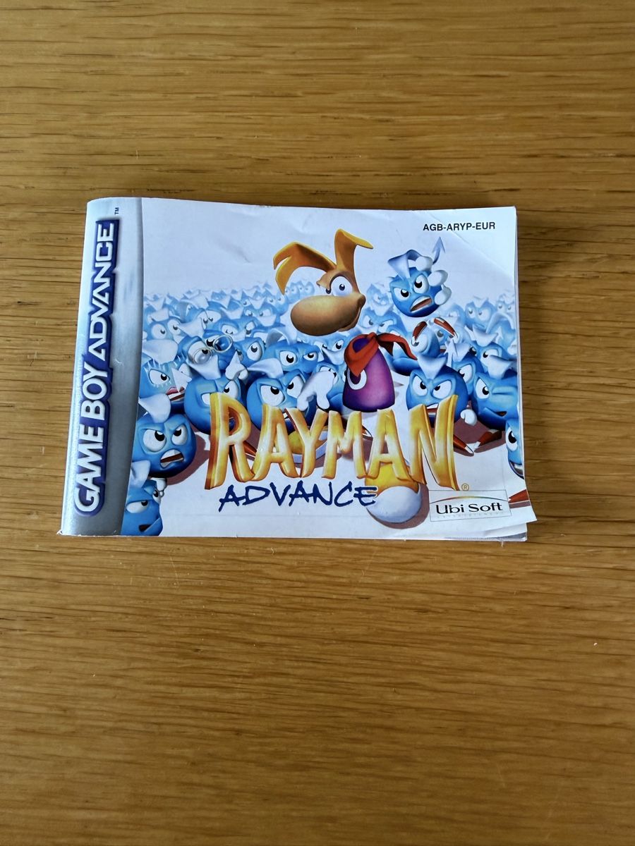 Nintendo Spiele: Rayman Advance Game Boy Advance Spielanleitung – Gebraucht aus Wolfwil von net_cg5m
