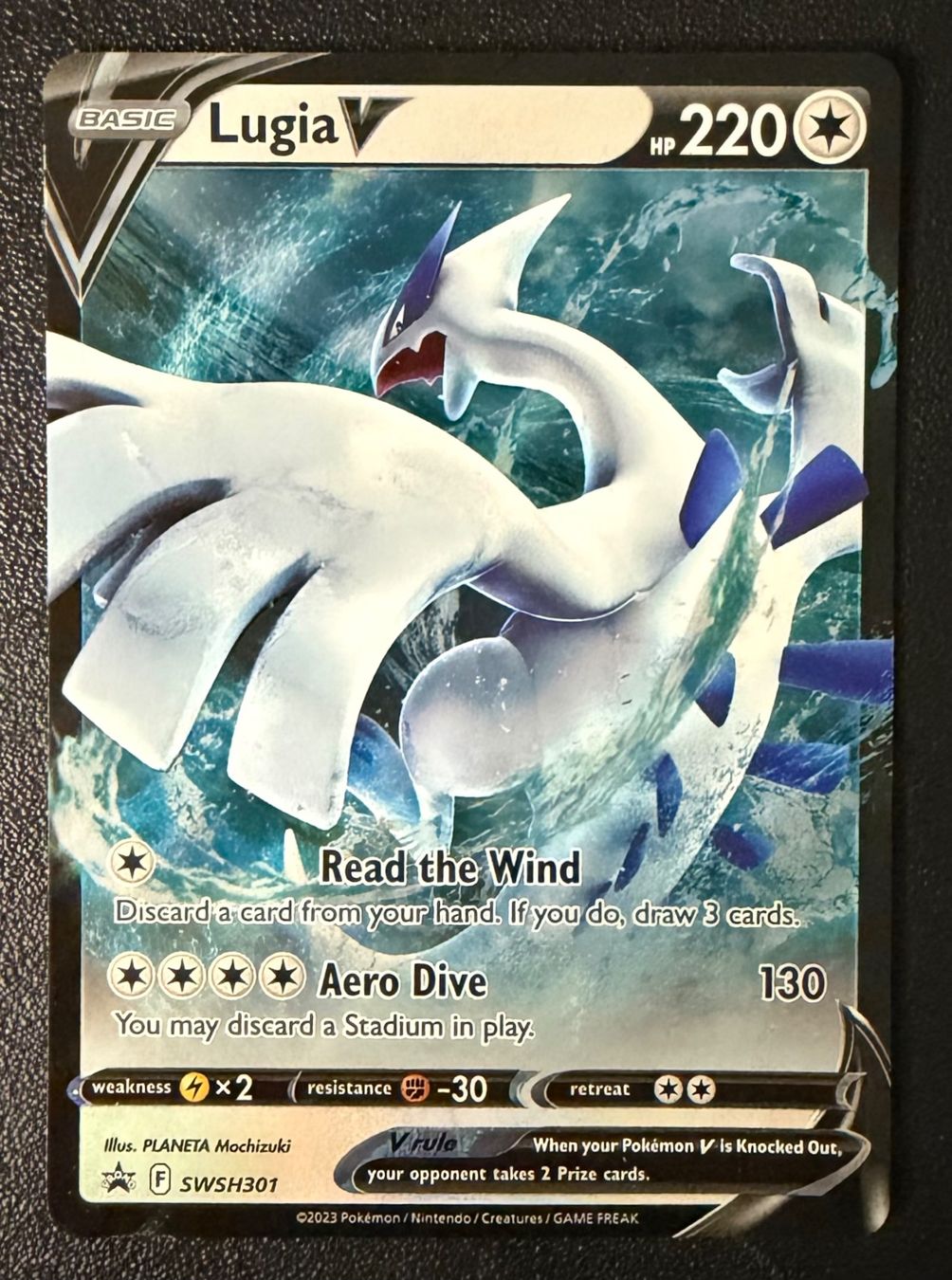 Pokémon Sammelbilder & Trading cards: Lugia V #SWSH301 – Neu (gemäss Beschreibung) aus Niedergösgen von SwissPokeCards