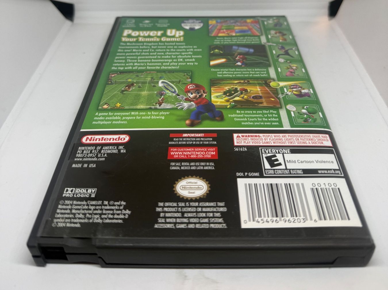 Nintendo Giochi: Mario Power Tennis GameCube Nintendo NTSC – Usato da Dietlikon venduto da NESFEVER 2