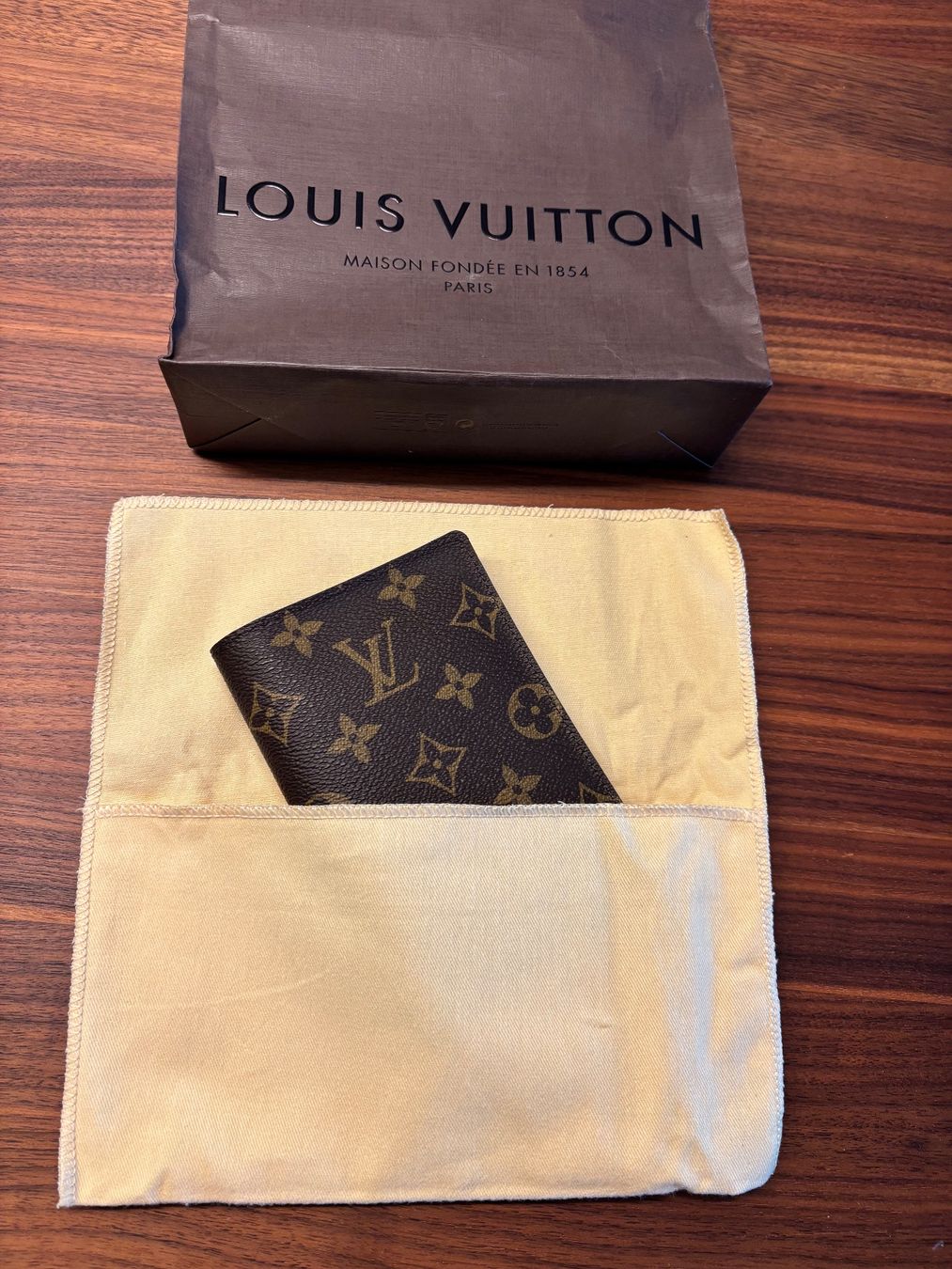 Louis Vuitton Brieftaschen: Louis Vuitton Pocket Organizer Canvas Kartenetui – Neu und originalverpackt aus Zürich von Axelf2 7