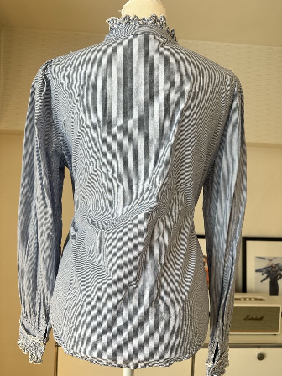 La Redoute Camicette: Bluse aus Baumwolle mit Spitze – Nuovo (secondo la descrizione) da Zürich venduto da Mona-L 2