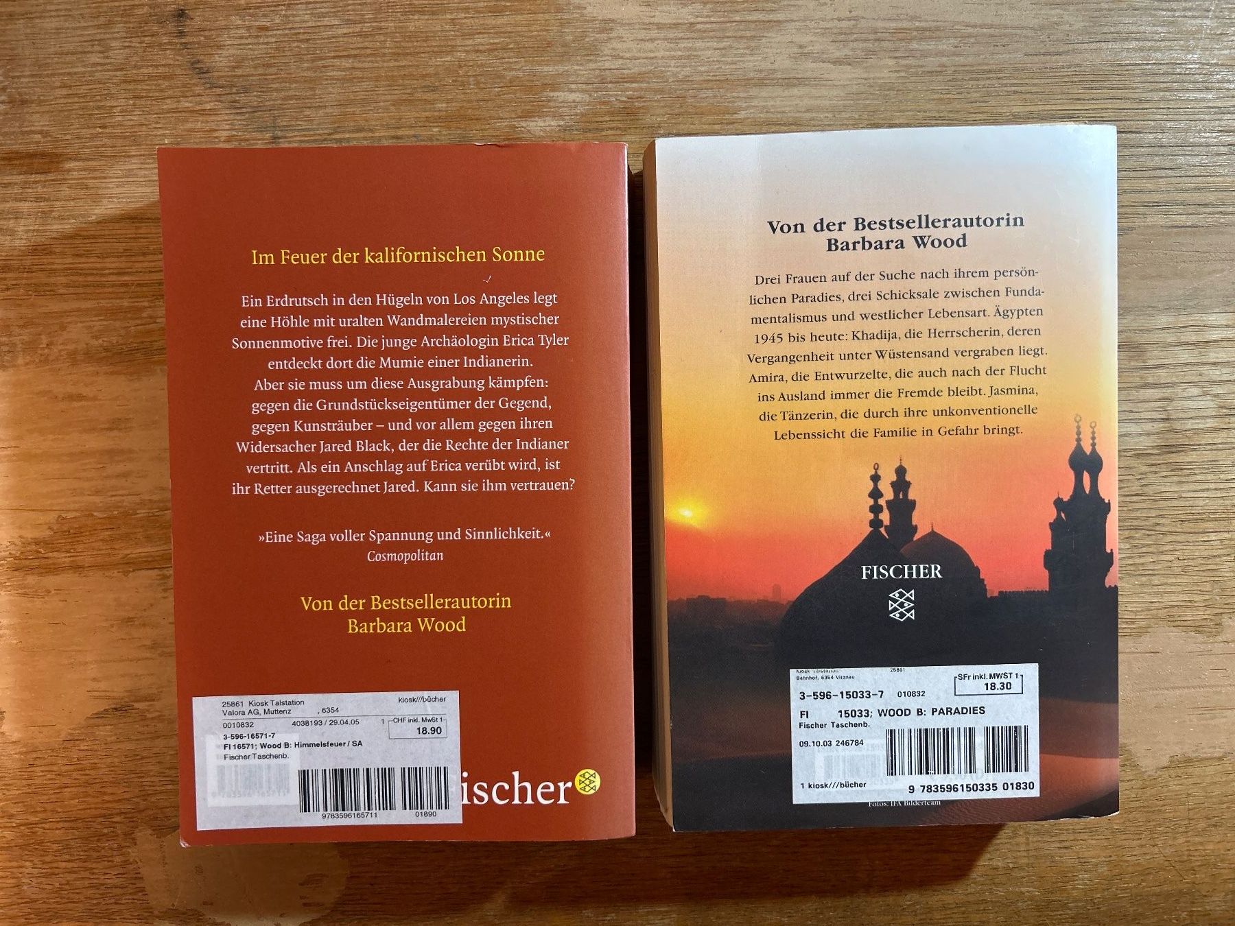 Libri: 2 Romane von Barbara Wood – Usato da Oberarth venduto da Darius_Amadeus 1