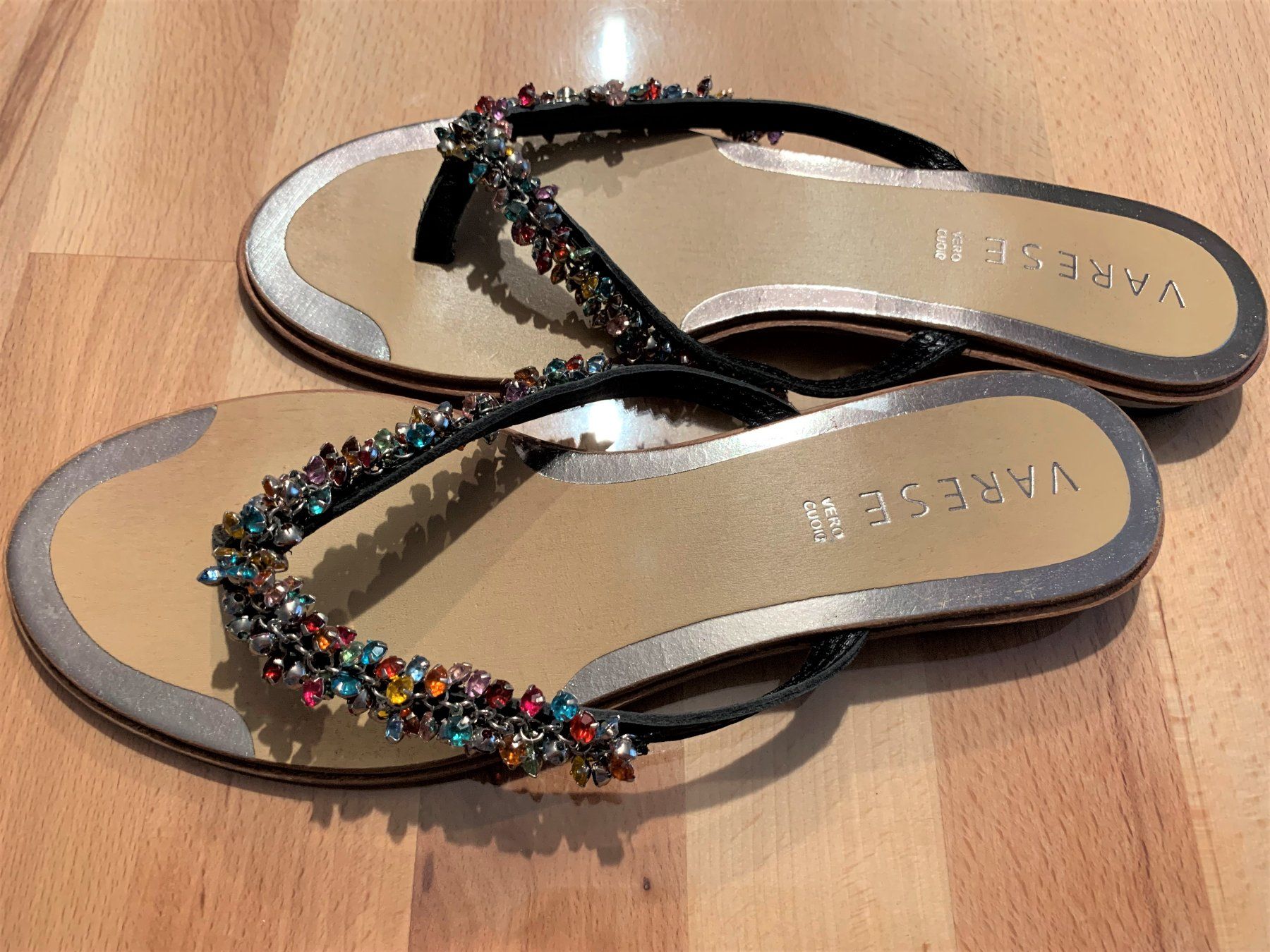Scarpe da donna: Flip Flops mit Schmucksteinen Gr. 39 – Nuovo e nell'imballaggio originale da Wetzikon ZH venduto da EvisStore 5