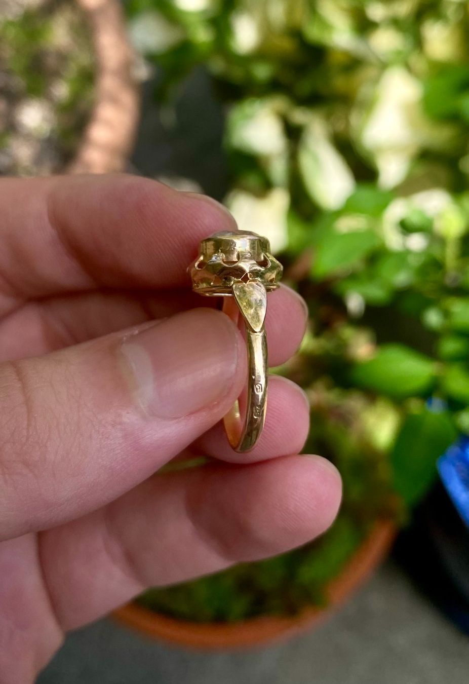 Anelli: Ab 1 Fr. Erbstück Goldring ? Schmuck – Usato da St. Gallen venduto da Montiswiss 1