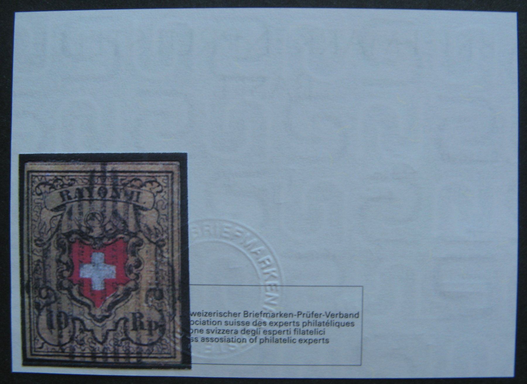 Tous les timbres: Rayon II, 16 II, gestempelt, mit Prüfbericht – D'occasion à Frauenfeld par Interessent1 3